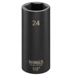 Douilles Impact Diamètre 24 Mm 1/2" DEWALT - DT7557-QZ