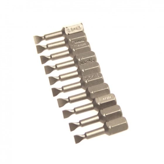 EMBOUT (-) C 0,6-4,5-25 10P MAKITA - P06177