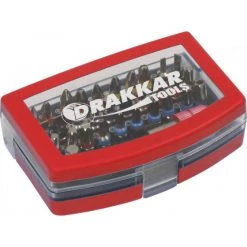 Embout Hexagonal 1/4' Acier S2 Code Couleur Bague Pvc DRAKKAR TOOLS - 68141