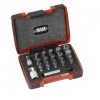 COFFRET SAM OUTILLAGE 23 EMBOUTS TORX PLUS ET ADAPTATEURS 1/4 ' - EMB-23CXZ